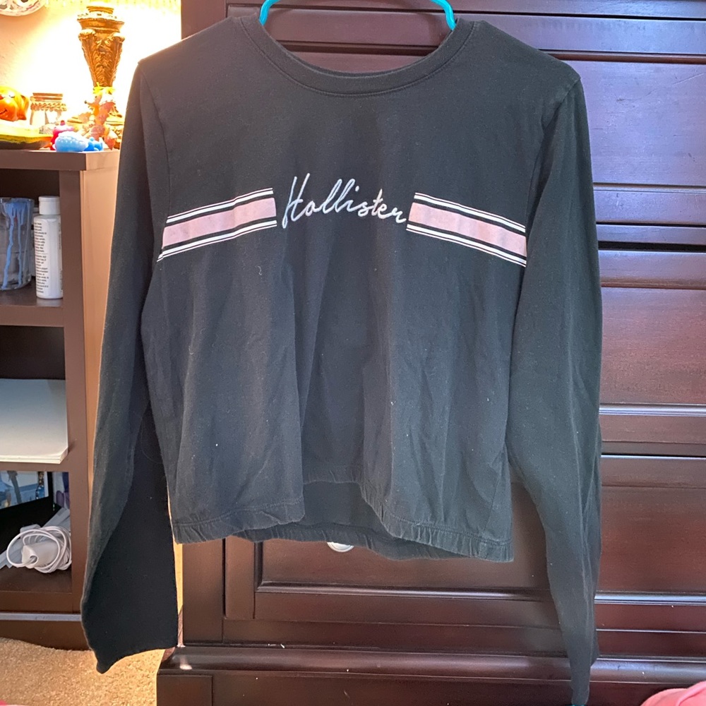 hollister tee crop